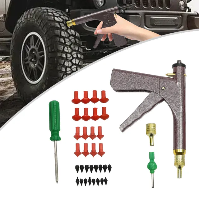 Acquista Kit di strumenti per la riparazione di pneumatici per auto con  strisce di gomma Set di tappi per foratura pneumatici tubeless per  motociclette