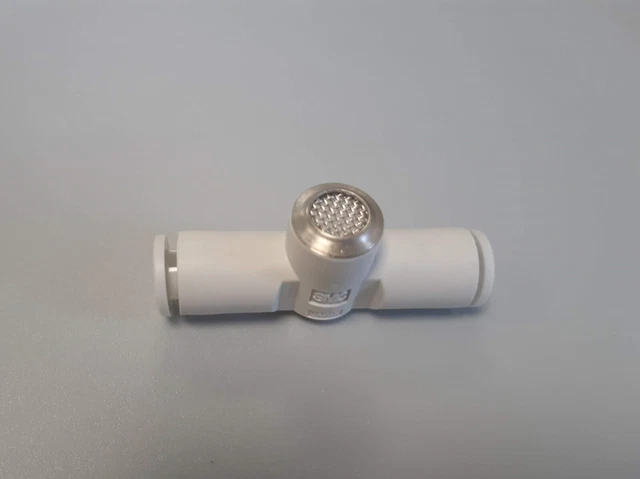 Valvola di scarico rapido SMC, risparmio spazio, 6 mm 3 porte parte n. AQ340F-06-00