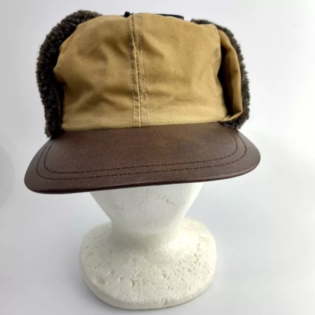 De colección Sombrero Trampero Gorra Sherpa Orejas Aisladas Invierno Ajustado Pequeño - Cazador