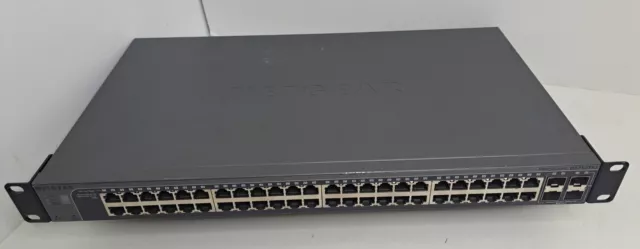Netgear GS752TXS 52-Port Gigabit Ethernet Smart Managed Pro Switch 4 SFP+ 10G A1