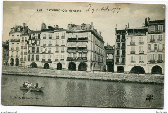 CPA -Carte postale-France-Bayonne - Quai Galuperie - 1919 ( CP4217 )