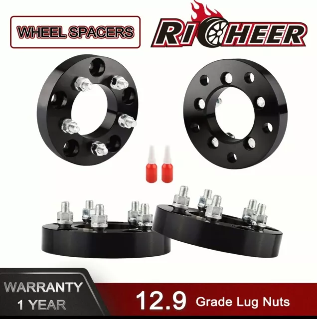 4X 5x5.5 to 5x4.5 Wheel Adapters 1.25" thick For Ramcharger Ram 1500 F150 E150