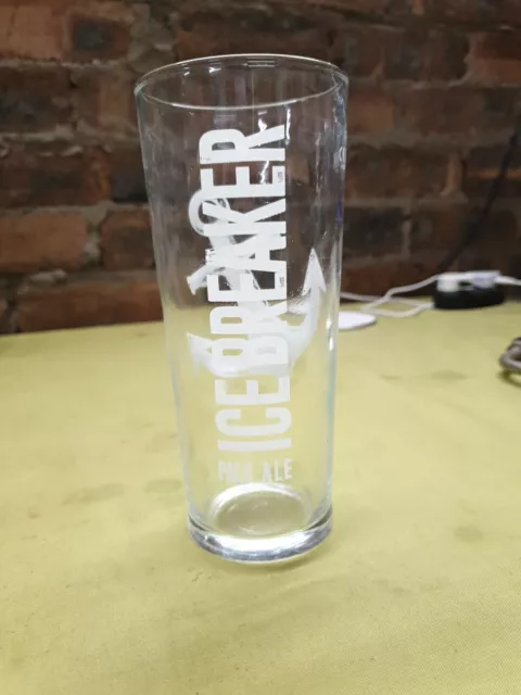 Ice Breaker Pale Ale Pint Glass