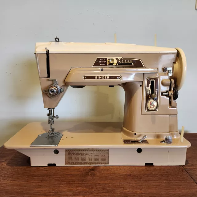 1956 Singer Sewing Machine 403A Fully Tested Cams "Mint Condition"