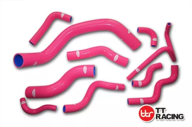 For Nissan Silvia 180SX 200SX RPS13 S14 S15 SR20DET TTR Silicon Radiator Hose