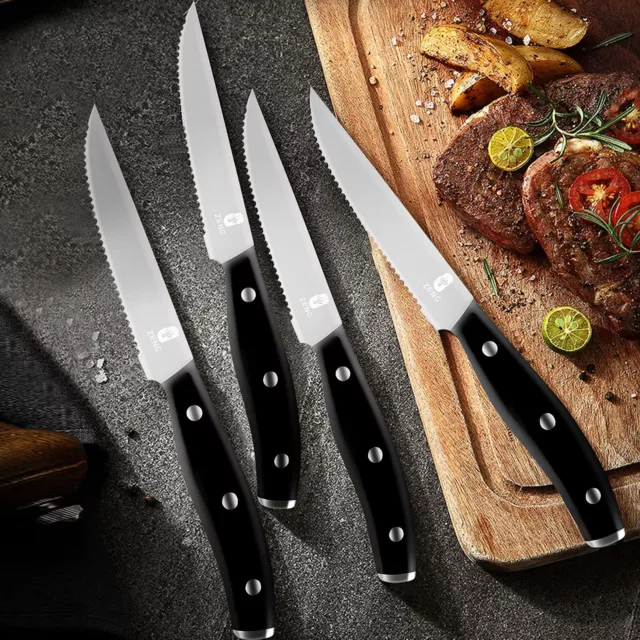 4Pcs Victorinox Swiss Made Serrated Steak Tomato Knife Knives Paring Chef Knife