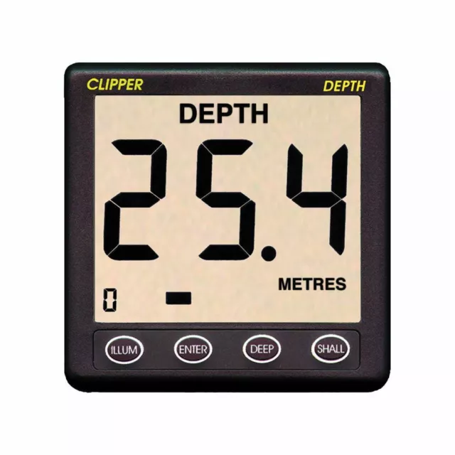 NASA Marine Clipper Depth Sounder Display ONLY & Cover CLIP-DEPTHD