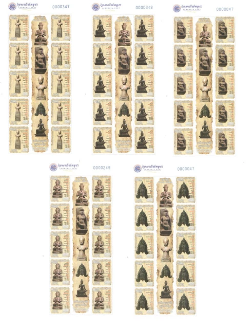2021 Khmer Culture the returning of Khmer Artfacts Full Sheet (MNH)