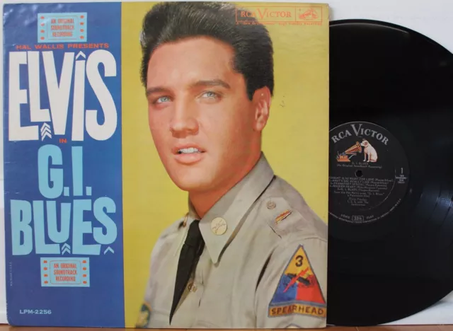 ELVIS PRESLEY G.I. Blues LP (RCA Victor LPM 2256, orig 1960 DG Mono) VG+ CLEAN!