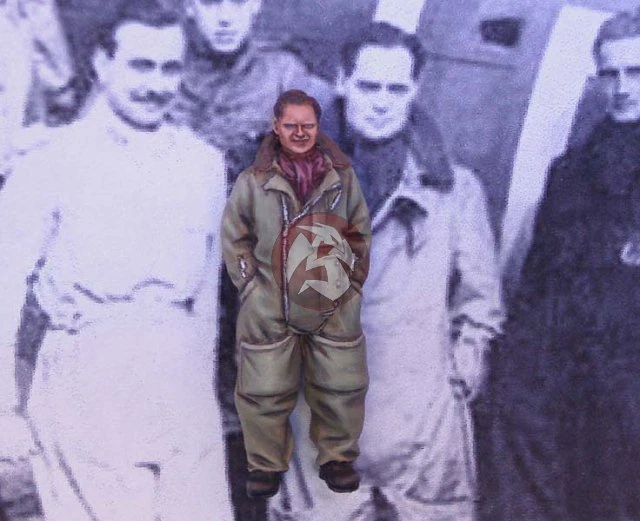 Legend 1/48 B-17 Flying Fortress US Bomber Aircraft Crew WWII (8 Figures) LF4816