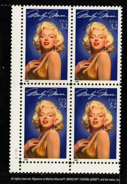 Scott 2967 32¢ Marilyn Monroe MNH Free shipping in USA!