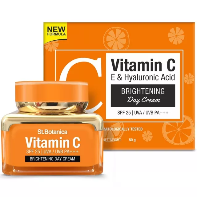 St.Botanica Vitamin C Brightening Day Cream with SPF 25- 50gm