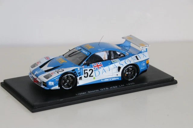 Miniature Spark 1/43 – Lister Storm GTS N°52, Le Mans 1995 (Réf. S0631)