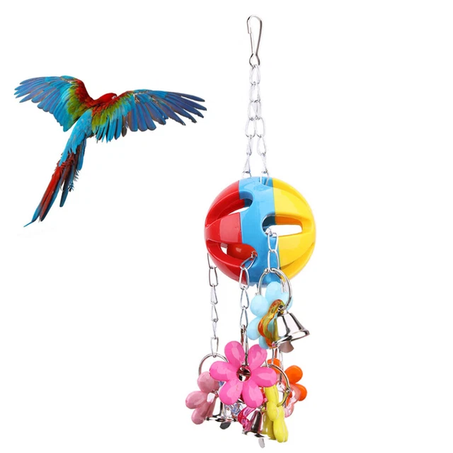 1pc Papagei Spielzeug Papagei String Biss Spielzeug Vogel Liefert 8