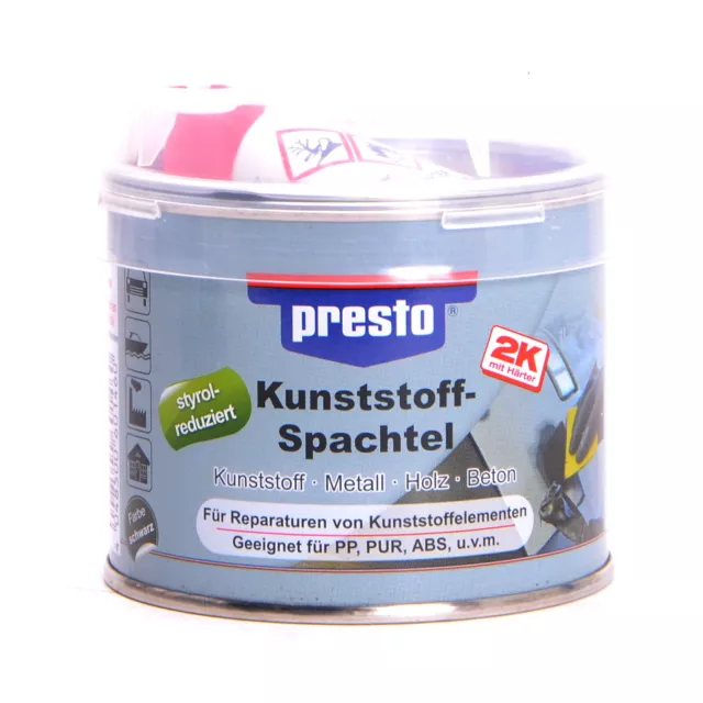 Kunststoffspachtel Kunststoff Spachtel Prestolith elastic 250g Presto 601460