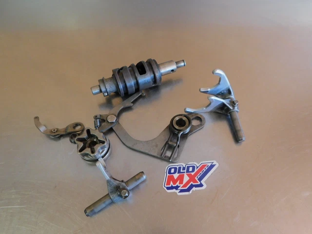 Sélecteur De Vitesses (barillet + Fourchettes) Pour Yamaha YZ 125 1987 - Occasion Fonctionnelle