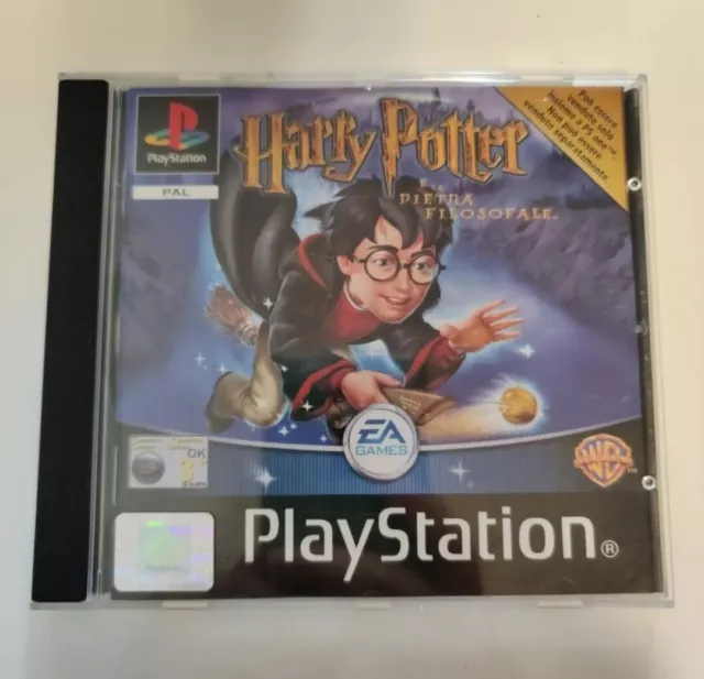 HARRY POTTER E LA PIETRA FILOSOFALE Playstation 1 PS1 PSX gioco videogioco game