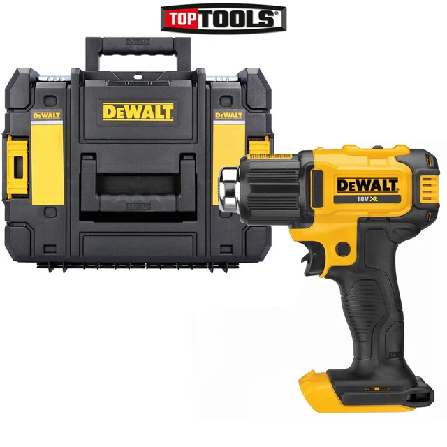 DEWALT DCE530N 18V XR Cordless Heat Gun With DWST170703 TStack Case