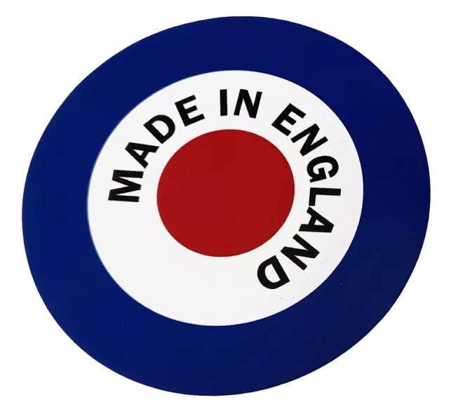 Large Made in England Sticker - MG Austin Morris Sunbeam Mini Cooper Triumph