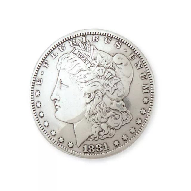 Morgan Dollar Concho Kopf  Ø 38 mm, Tandy Leather 7097-06