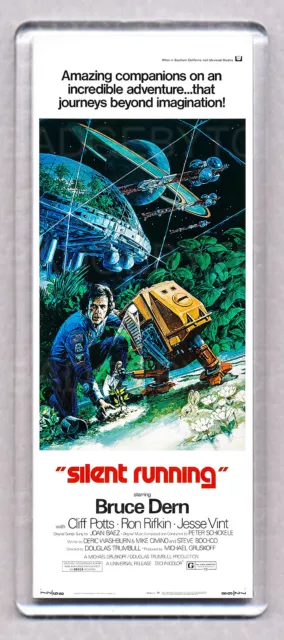 SILENT RUNNING movie poster LARGE 'WIDE' FRIDGE MAGNET - SCI-FI CLASSIC!