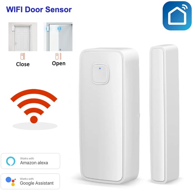 Sensore di allarme finestra casa intelligente wireless Wifi sistema di sicurezza campanello +u