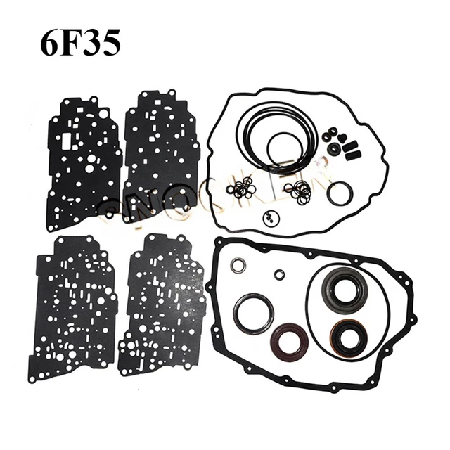 TRANSPEED 6F35 Complete Transmission Rebuild Kit – Seals, Gaskets, Rings & Clutch Kit For Ford Escape, Fusion, Explorer, Edge (2010-2019)
