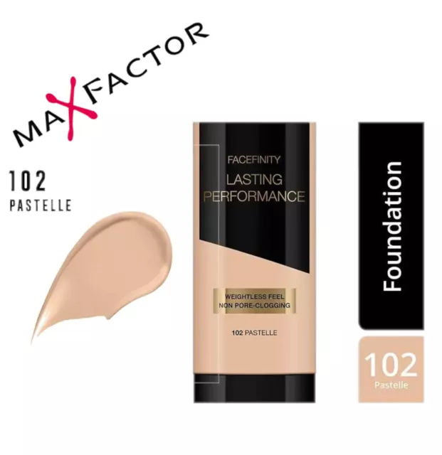 MAX FACTOR LASTING PERFORMANCE FOUNDATION- 102 Pastello