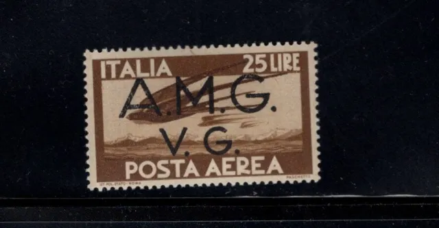 Italy Venezia Giulia 1946-1947 25l Swallows in Flight Airmail MLH   SC 1LNC6