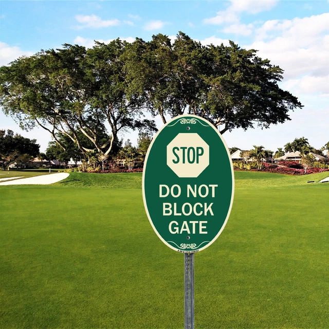 SignMission Designer Series Sign - Angle Parking Only 12" x 18" Aluminum Sign 3