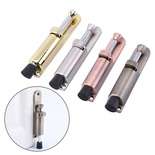 Door Foot Stopper Holder Floor Stop Buffer Gate Stay Catch Latch Stainless Steel