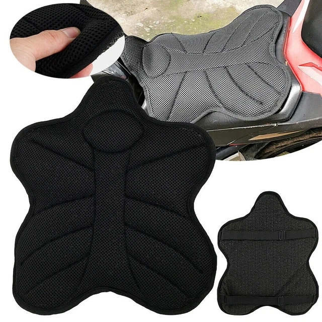 Accessoire 3D Moto Siège Coussin Durable Maille Tissu + Antidérapant Tissu