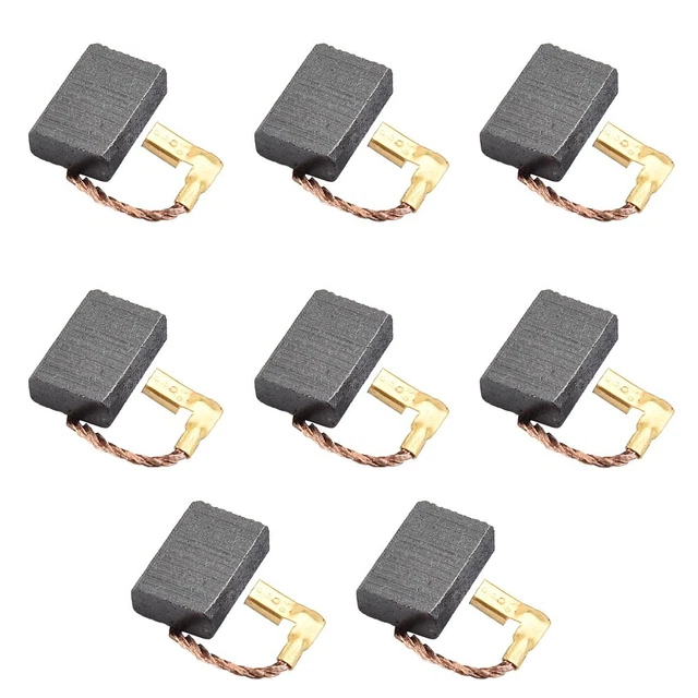 Lot De 10 Paires De Balais Carbone – 13x8x4,8mm – Pour Outillage électroportatif