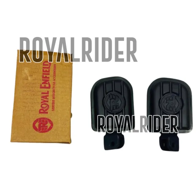 Royal Enfield "Black Deluxe Foot Pegs" For Meteor 350 & New Classic 350 Reborn 2