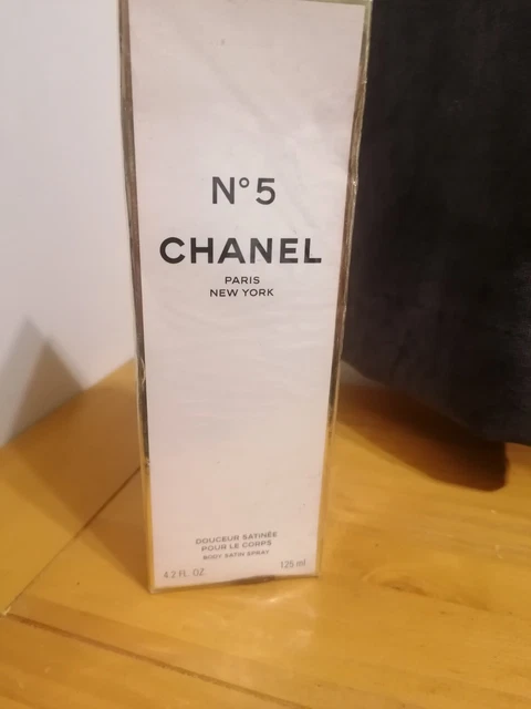 CHANEL NO.5 BODY Satin Spray 125ml DISCONTINUED New Sealed