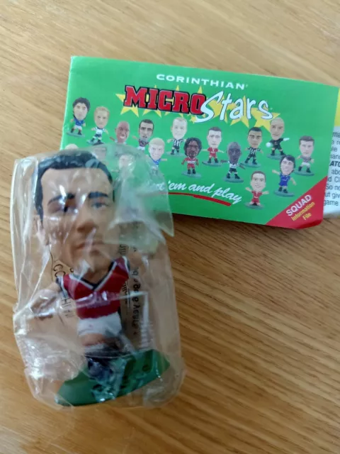 Sealed Ryan Giggs Corinthian Figure -Man United- MC252- Microstars Series 2