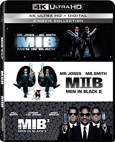 New Men In Black Collection: I, II & III [3 Pack] (4K + Digital)