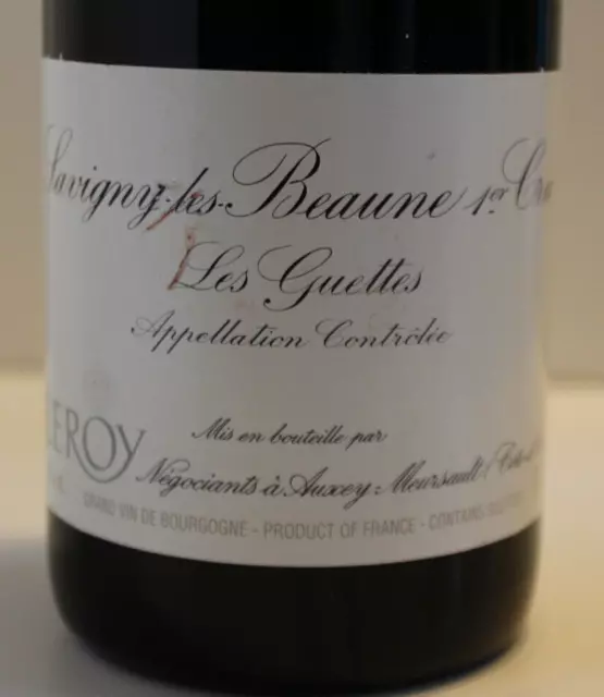 Leroy Les Guettes Savigny-les-Beaune Premier Cru 1999 0,75L 2