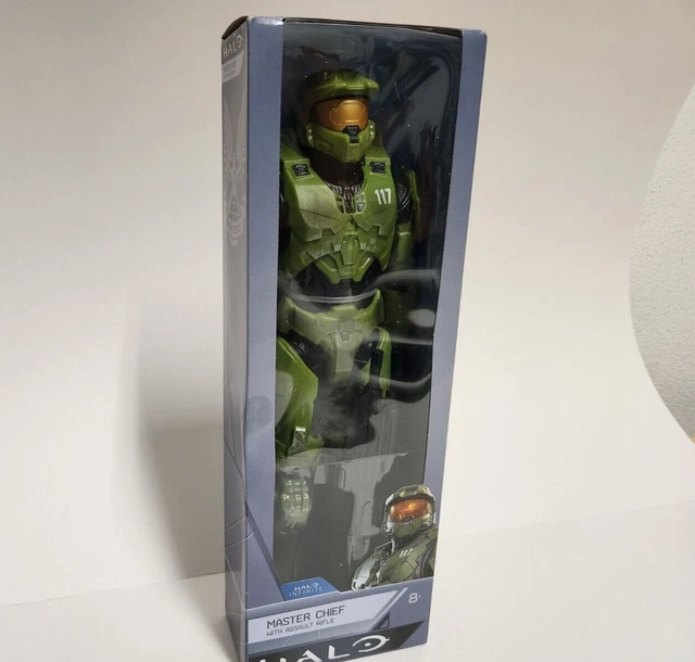 HALO INFINITE MASTER Chief with Assault Rifle Action Figure 12 inches