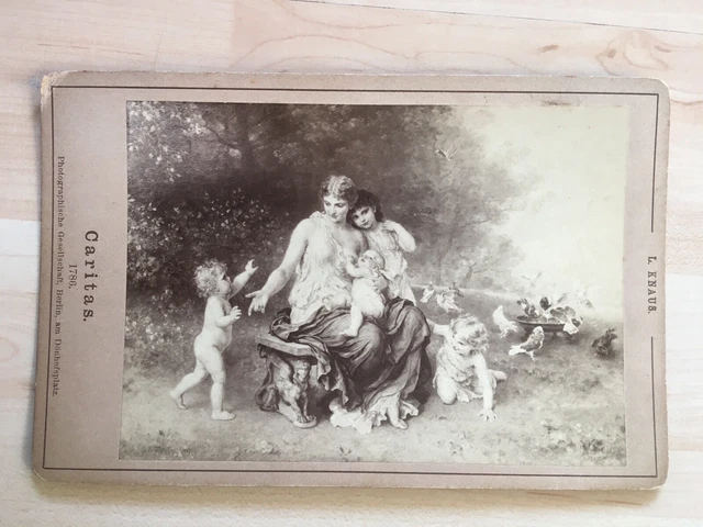 Fotografie Photographische Gesellschaft Berlin, Ludwig Knaus, Caritas.