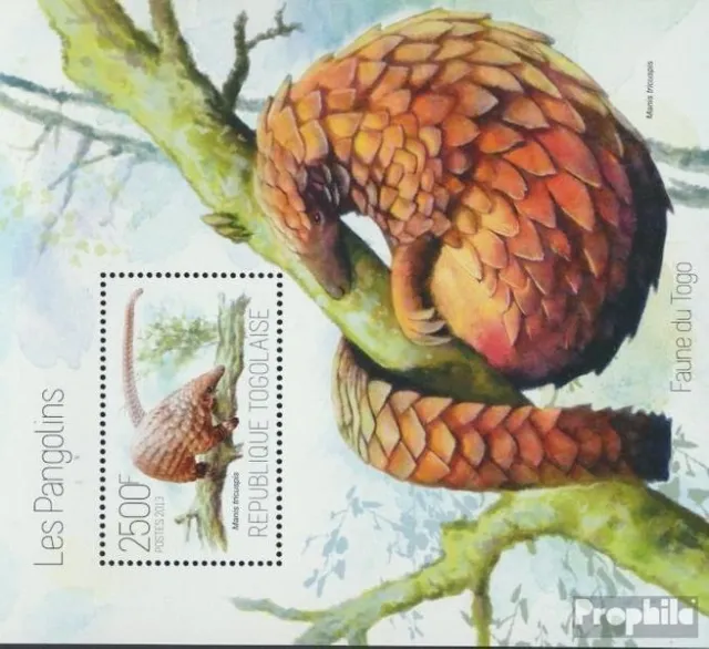 Briefmarken Togo  Mi Block 876 postfrisch Natur