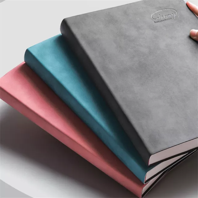 Thick A4 480 Pages PU Leather Journal Lined Paper Notebook Writing Diary Planner