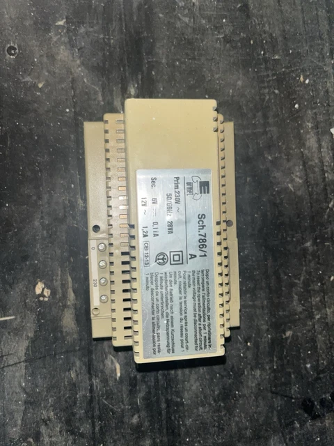 Capsule Microphonique Urmet Sch. 20012 – Italie 1967 – NEUVE Avec Boîte