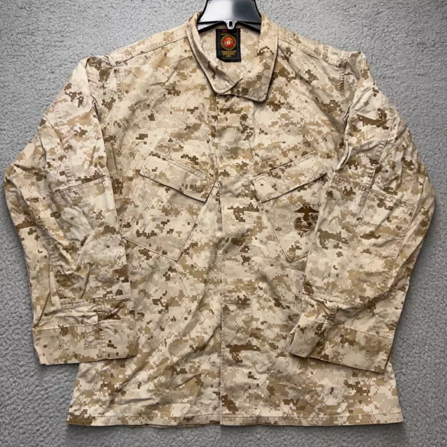 Chaqueta Camuflada Marines Para Hombre BrowDesert Digital Combate Ropa Americana USMC