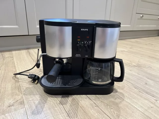 KRUPS CAFFE CENTRO Type 874 coffee cappuccino and espresso machine 100.00 PicClick UK