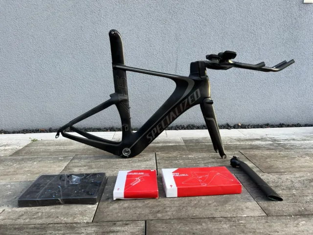 Specialized Shiv Pro Triathlon Carbon Road Bike Frame Set, Größe S