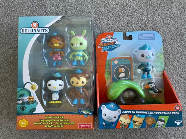 New Fisher-Price The Octonauts Above & Beyound Toy Set Toys Barnacles Puffins