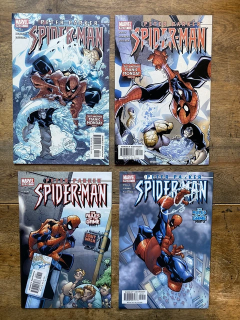 Peter Parker Spider-Man #51, 52, 53, 54, 55, 56, 57 (1999) Marvel Lot Zeb Wells