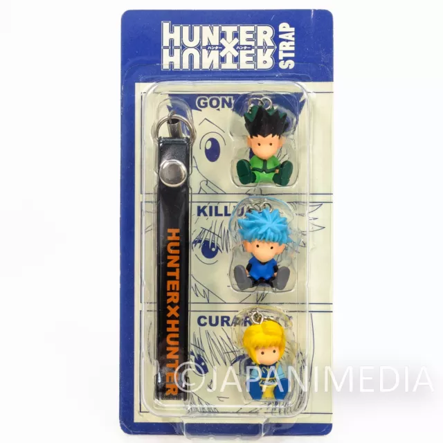 HUNTER x HUNTER Figure Strap Shonen Jump Gon Killua Kurapika JAPAN ANIME MANGA