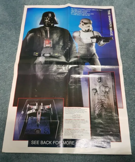 Star Wars Collectables Vintage Poster, Double Sided